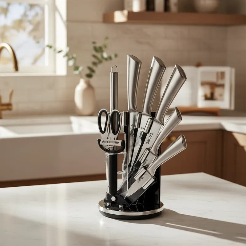 Set De Cuchillos De Cocina 9 Piezas