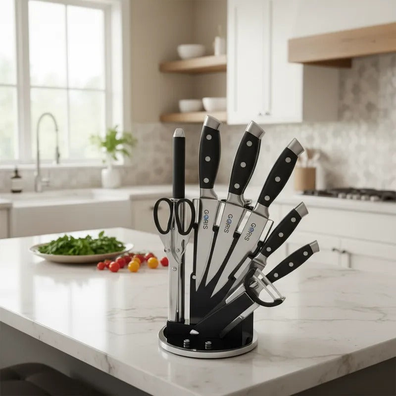 Set De Cuchillos De Cocina 9 Piezas
