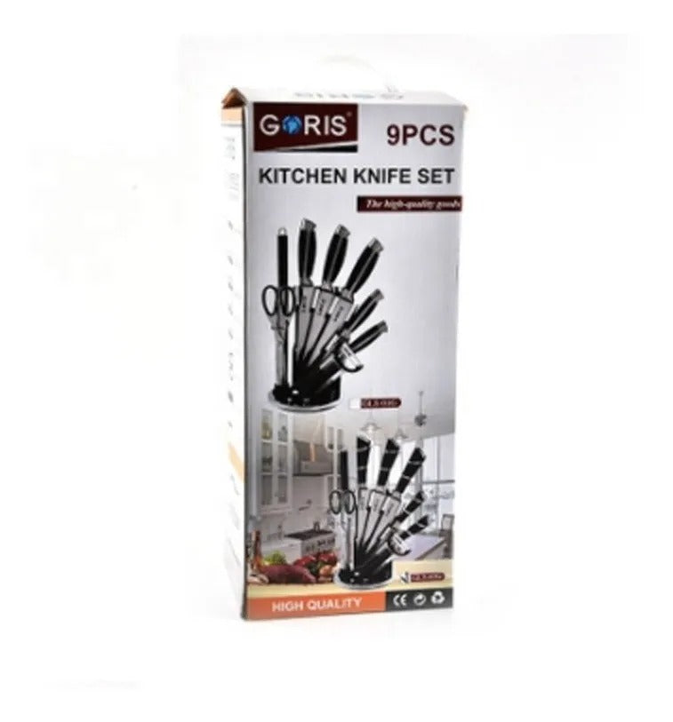 Set De Cuchillos De Cocina 9 Piezas